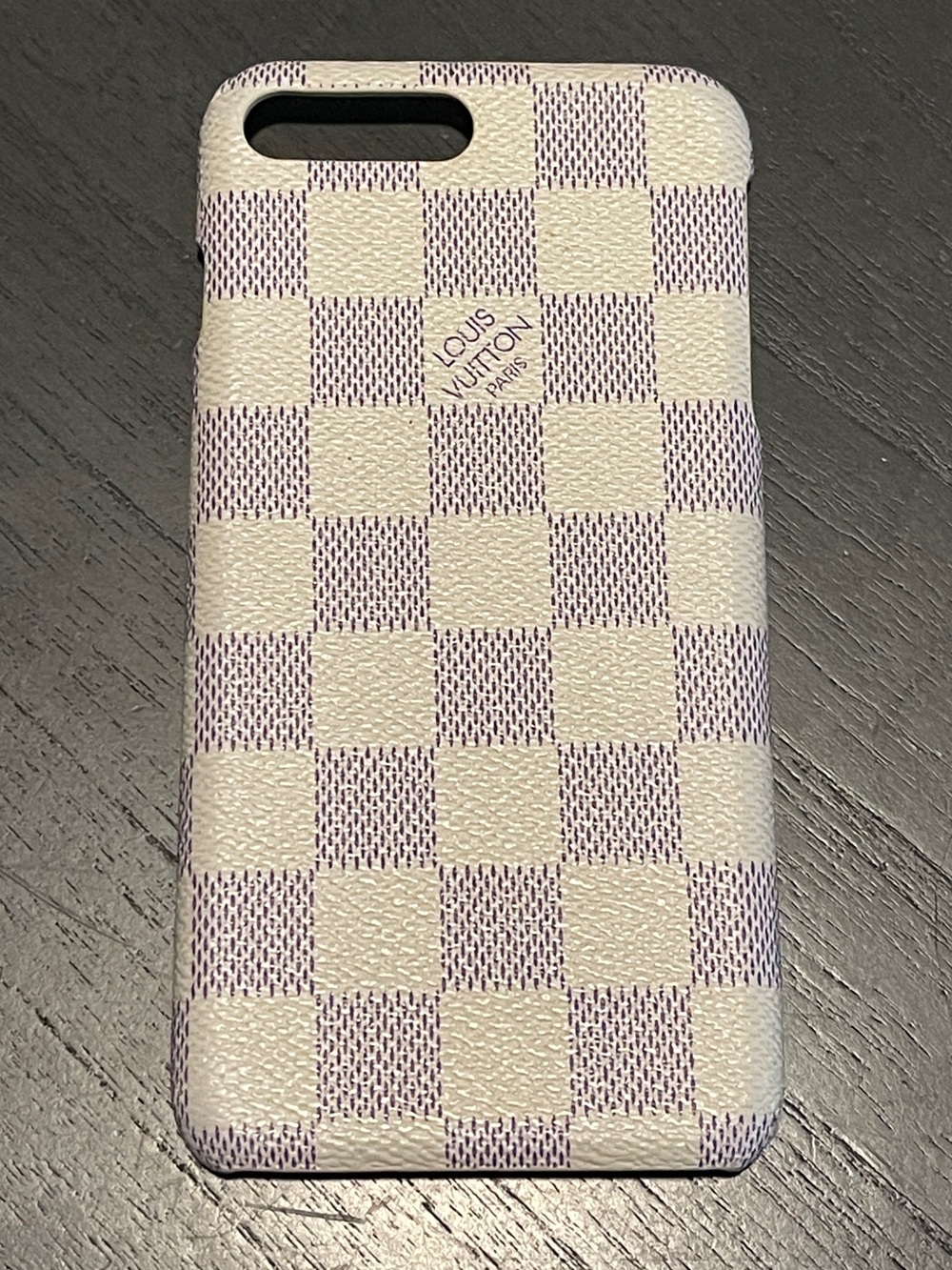 Designer Monogram Hard Shell iPhone Case